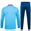 Argentinië Trainings Sweatshirt Quarter-zip 2024-25 Blauwe - Kids